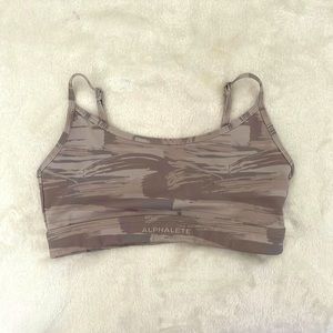 Alphalete Camo Sports Bra